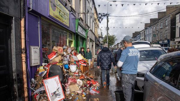 'No Christmas in Midleton' as angry locals begin Storm Babet flooding clean-up